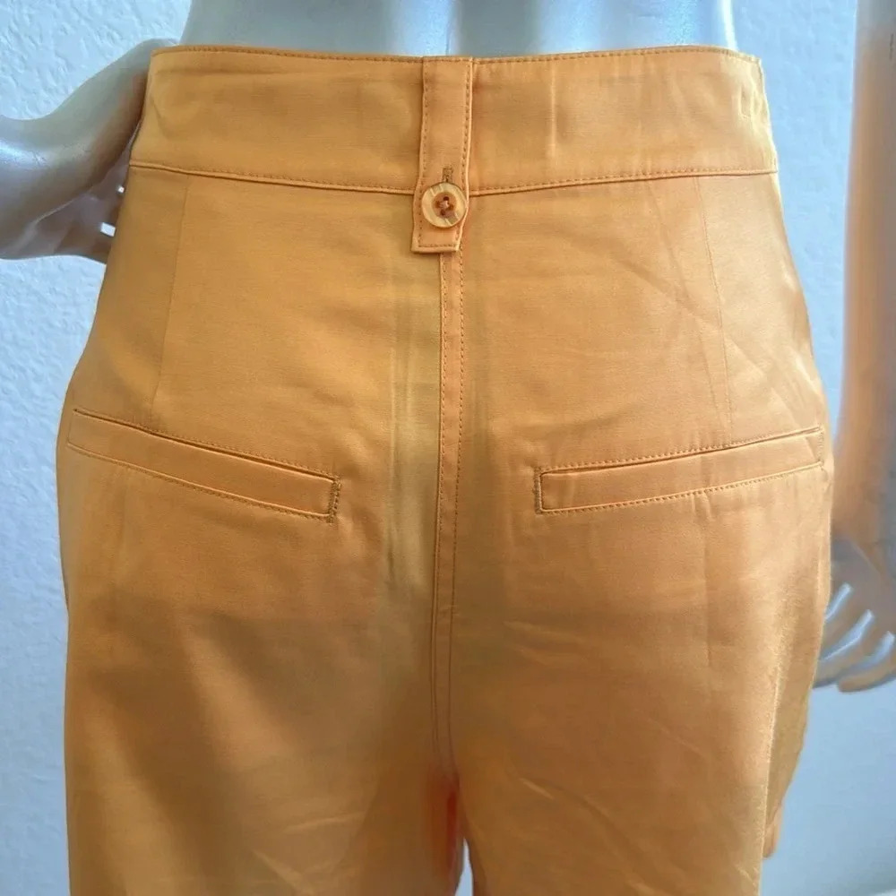 NWOT L'Academie The Roxy Short in Orange - Picture 8 of 11